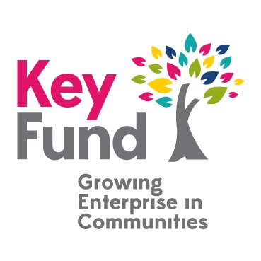 Key Fund logo and text: Growing Enterpriese in Communities